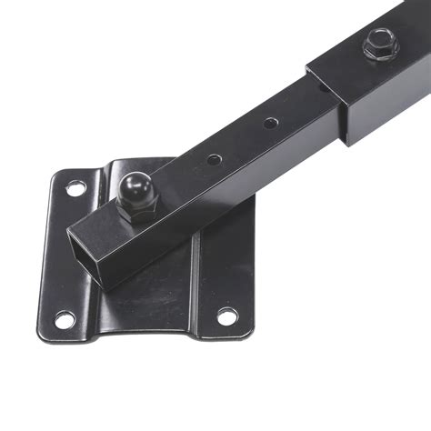 2 metal bracket with holes for sagging gate|anti sag fence gate kit.